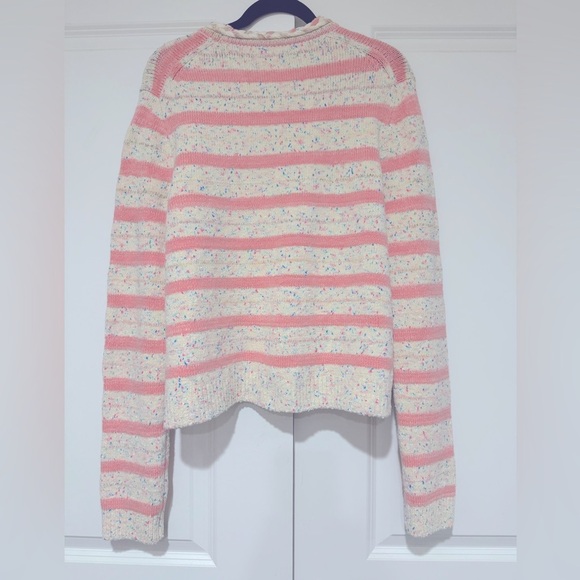 J. Crew space-dyed Pink Lady Cardigan Sweater/ Lady Jacket NWT - Picture 5 of 10